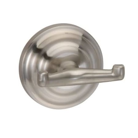 Orca Hardware Double Robe Hook, US15 Satin Nickel Finish 9154-SN